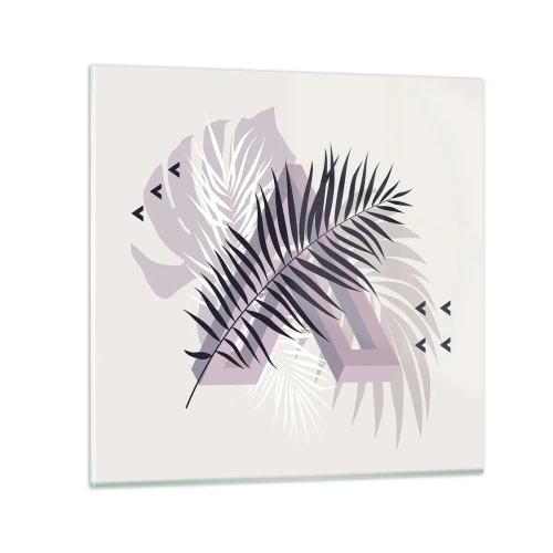 Billede på glas - Skygge af en skygge - 50x50 cm