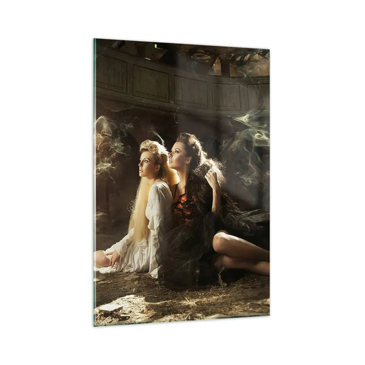 Billede på glas - Og der skete poesi - 80x120 cm