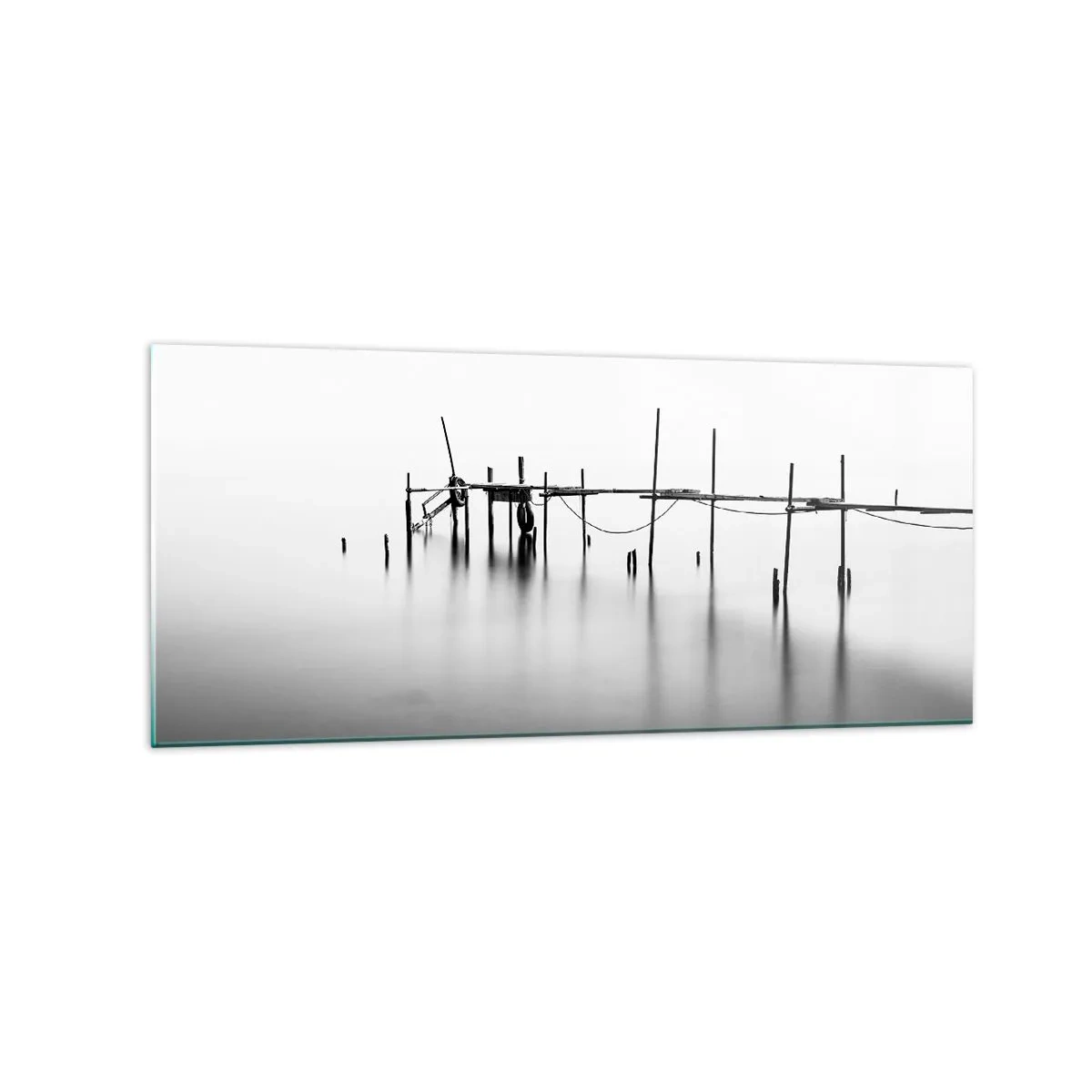 Billede på glas - Hvad nu, hvis verden ikke eksisterer? - 120x50 cm