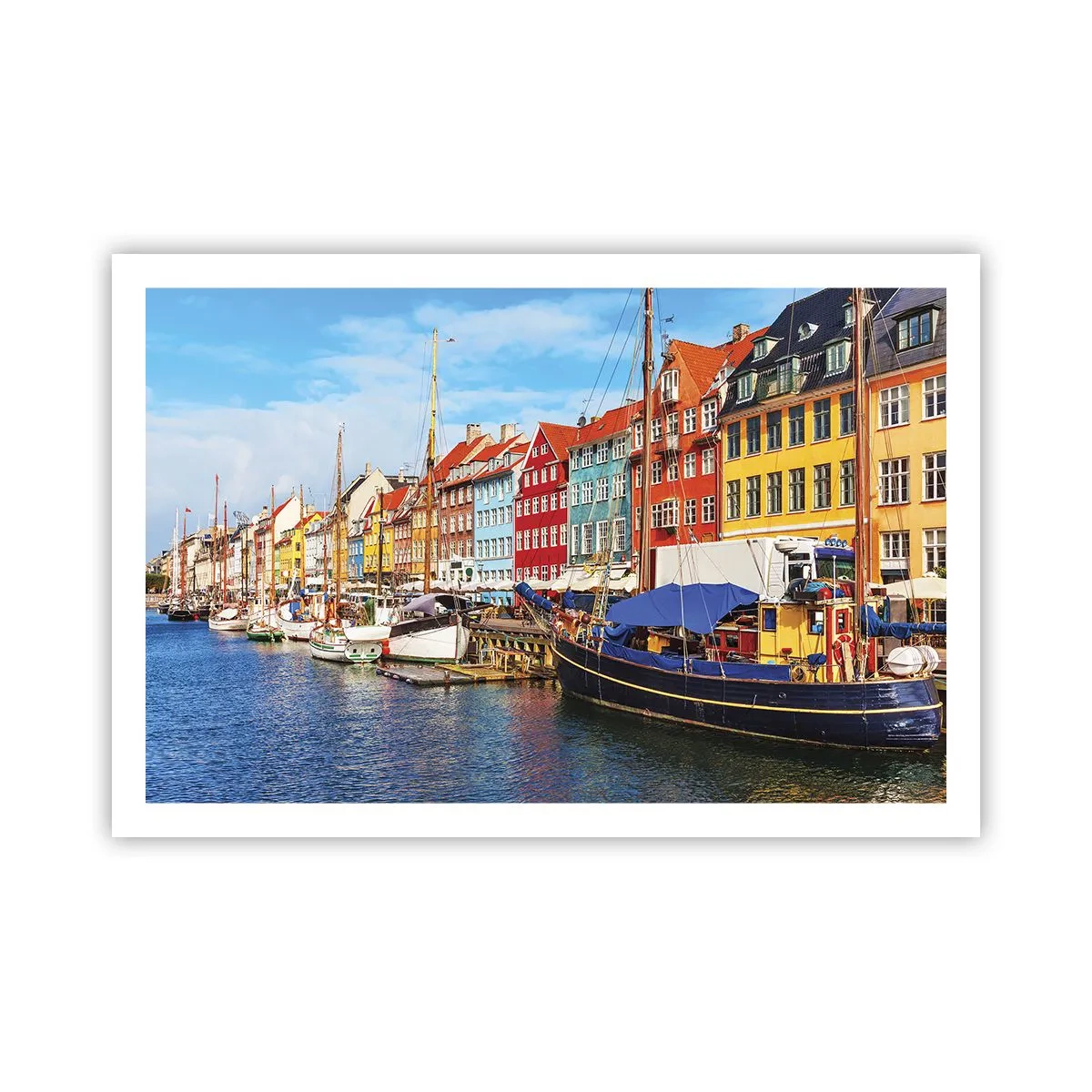 Plakat - Glædelig kaj - 91x61 cm