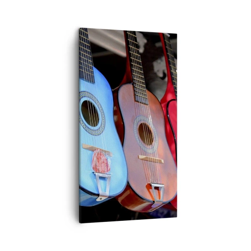 Lærredstryk - Billede på lærred - Latino vibes - 45x80 cm