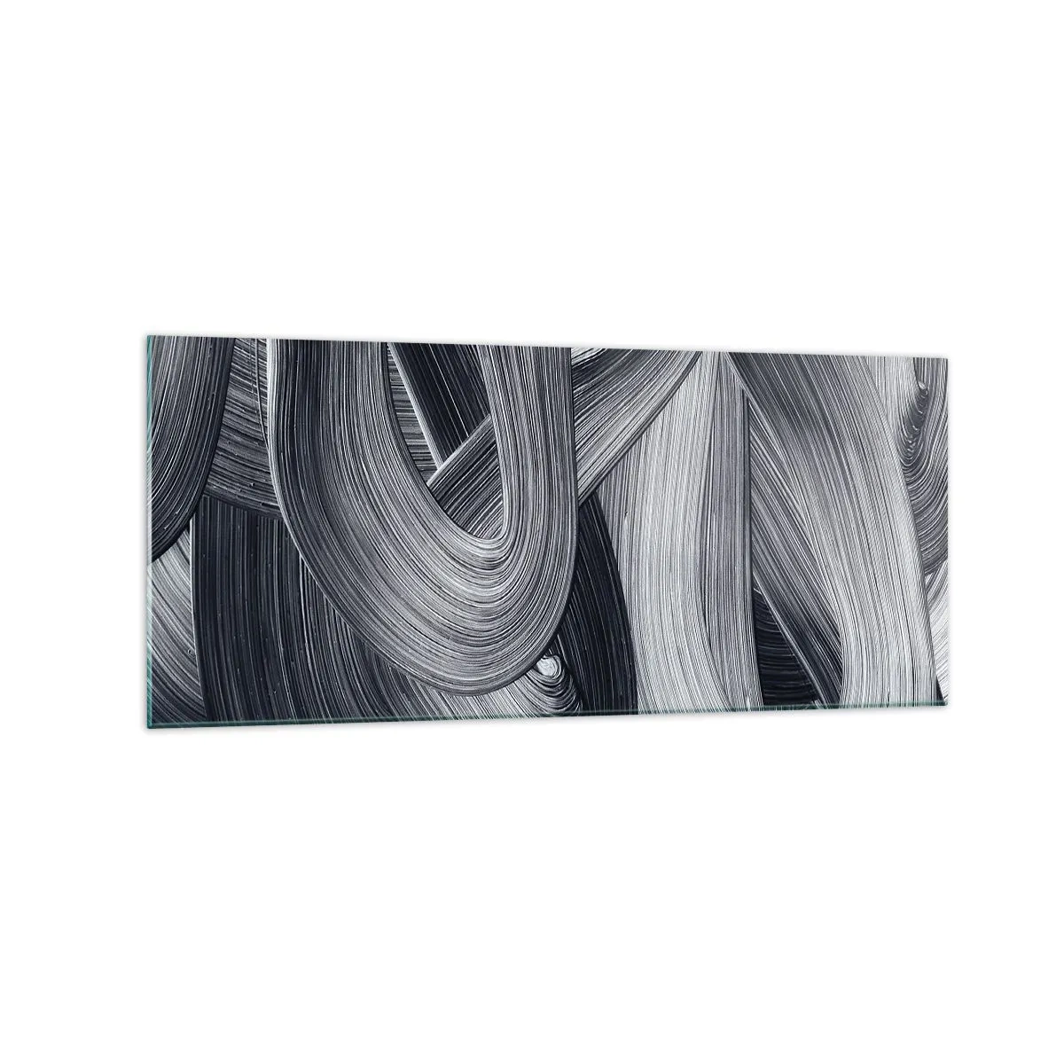 Billede på glas - Virkelighedens flygtighed - 120x50 cm