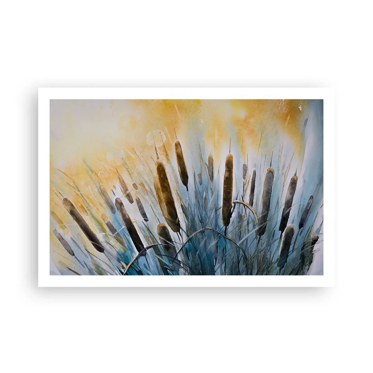 Plakat - Vandets kulde, solens varme - 91x61 cm