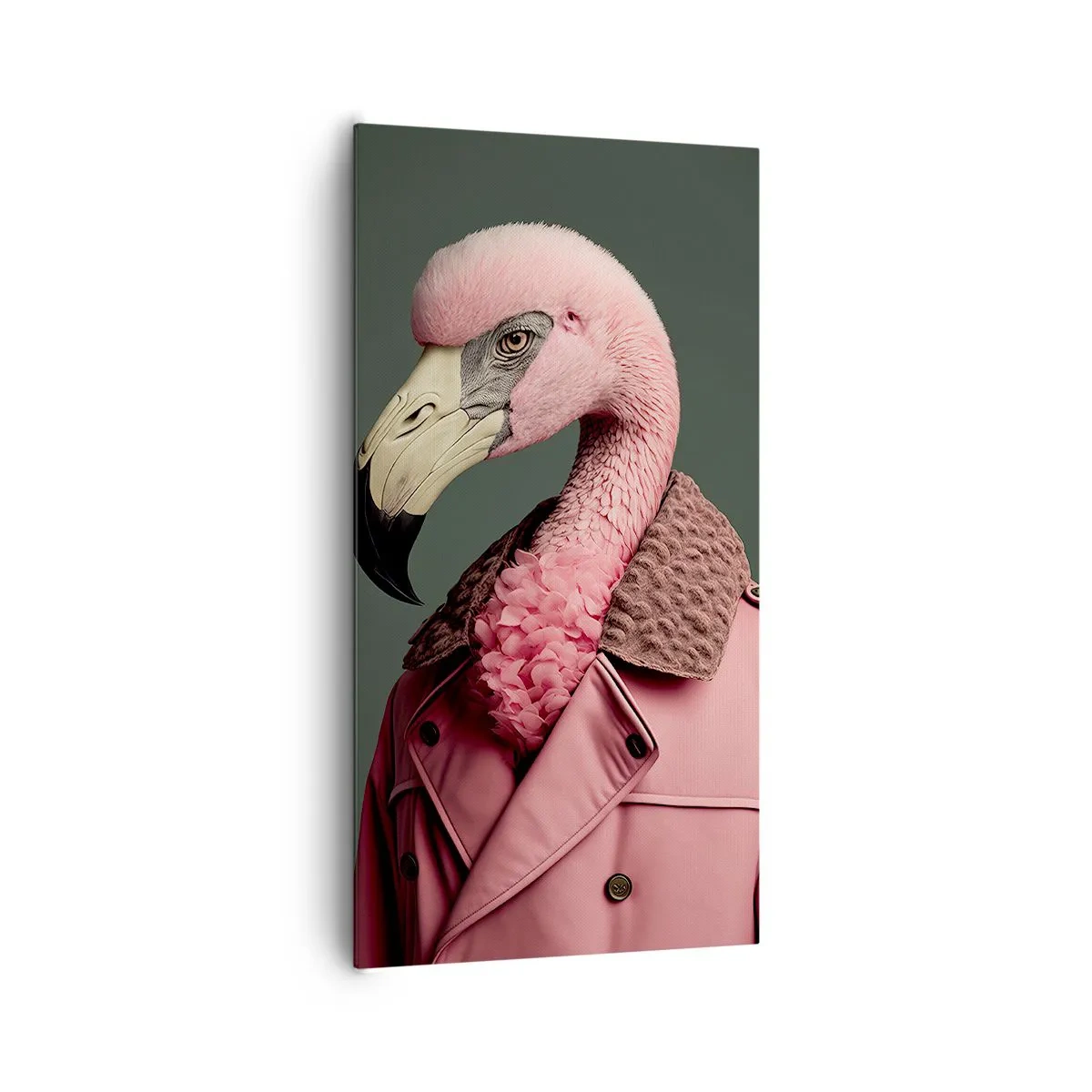 Lærredstryk - Billede på lærred - En ægte elegant mand - 65x120 cm