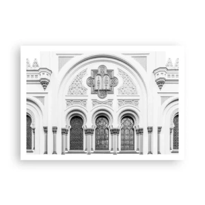 Plakat - På grænsen mellem kulturer - 100x70 cm