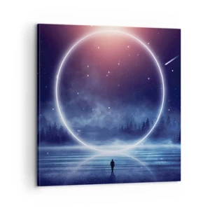 Lærredstryk - Billede på lærred - De er allerede her... - 60x60 cm