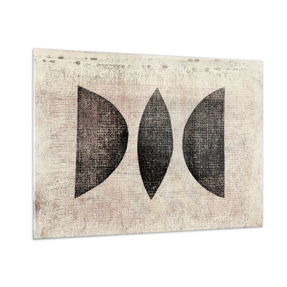 Billede på glas - Etnisk abstraktion - 100x70 cm