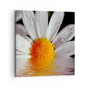 Lærredstryk - Billede på lærred - Den opgående sol på margaret - 70x70 cm