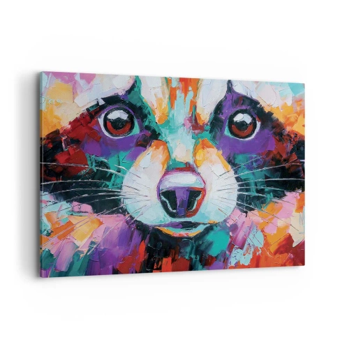 Lærredstryk - Billede på lærred - Kun gode følelser - 100x70 cm