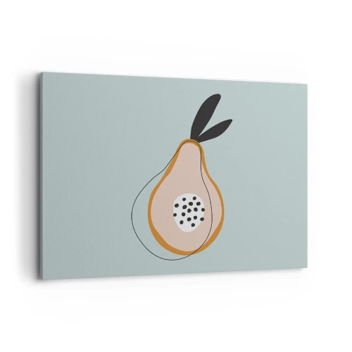 Lærredstryk - Billede på lærred - Trænge ind i tingenes natur - 100x70 cm