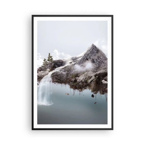 Plakat i sort ramme - Set gennem en surrealists øjne - 70x100 cm