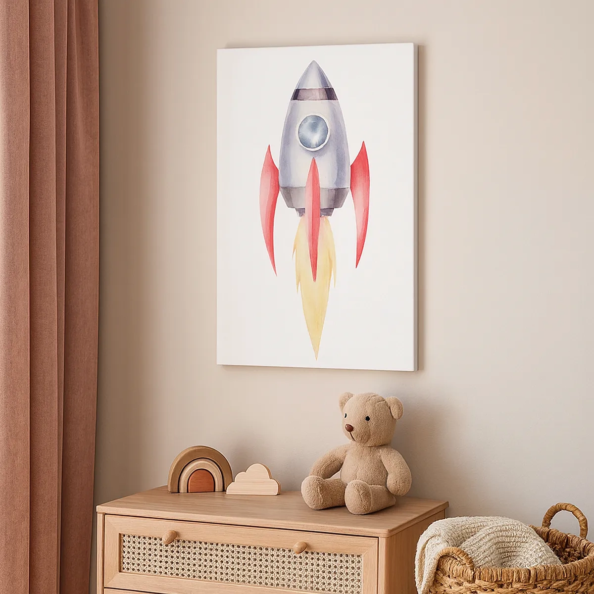 Lærredstryk - Billede på lærred - Højere, hurtigere, længere - 50x70 cm