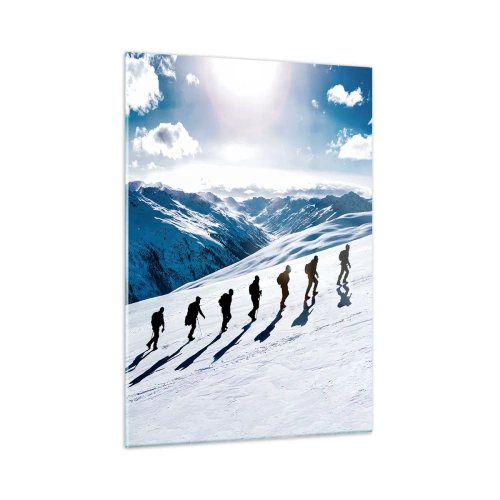 Billede på glas - Det vindende hold - 50x70 cm