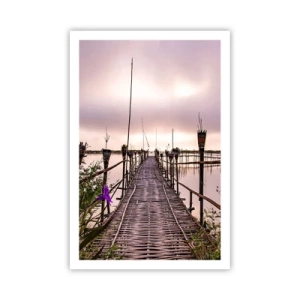 Plakat - Den stille og rolige atmosfære i Asien - 61x91 cm