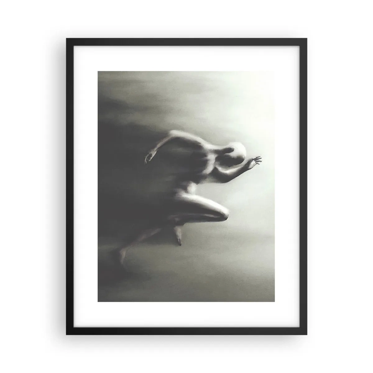 Plakat i sort ramme - Ustoppelig - 40x50 cm