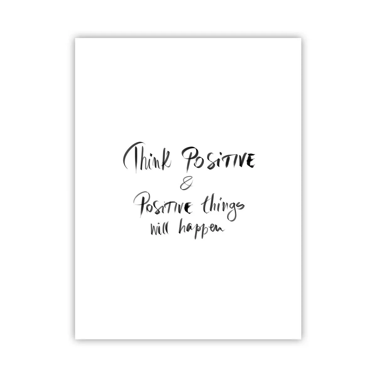 Plakat - Hvordan skal man leve? - 30x40 cm