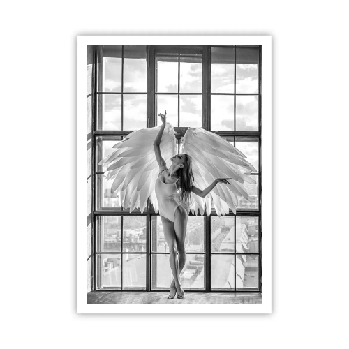 Plakat - Englenes by? - 70x100 cm