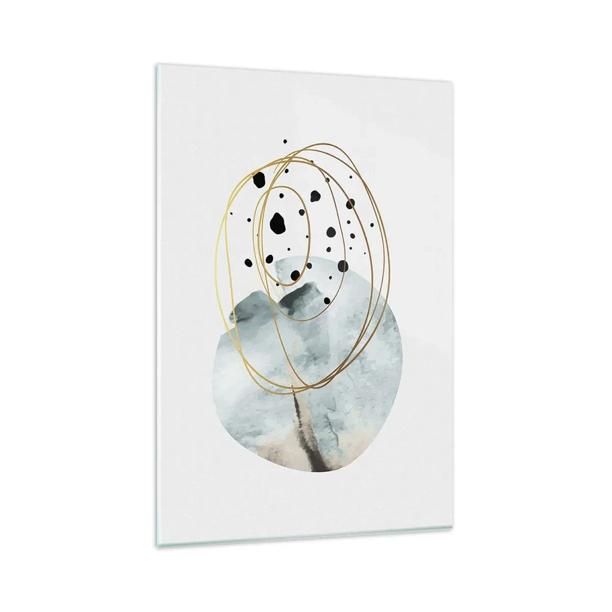 Billede på glas - I rummets favntag - 80x120 cm