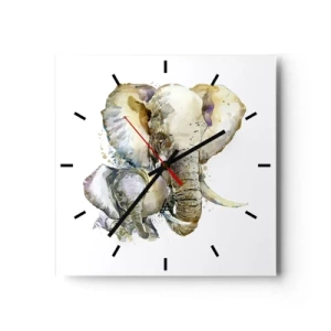 Vægur, Uret - Der er intet sted som hos mor - 40x40 cm