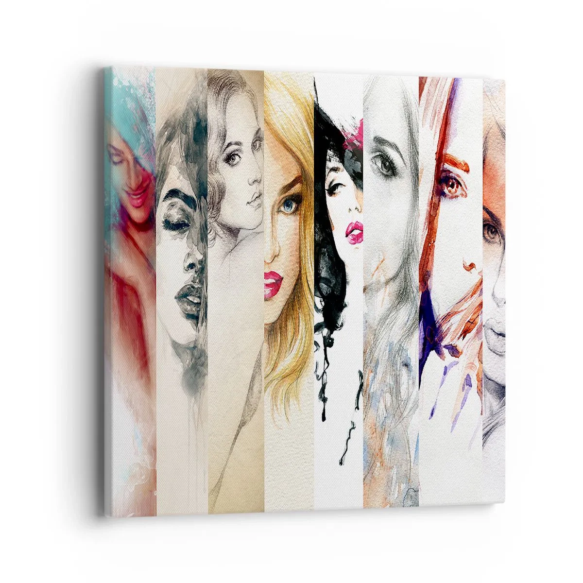 Lærredstryk - Billede på lærred - Og det er altid DIG - 40x40 cm