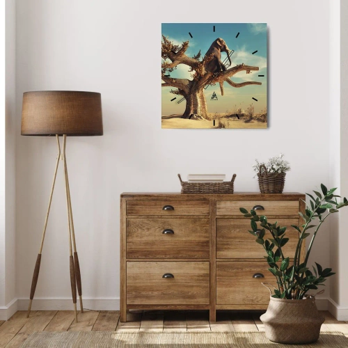 Vægur, Uret - Et nyt synspunkt - 30x30 cm