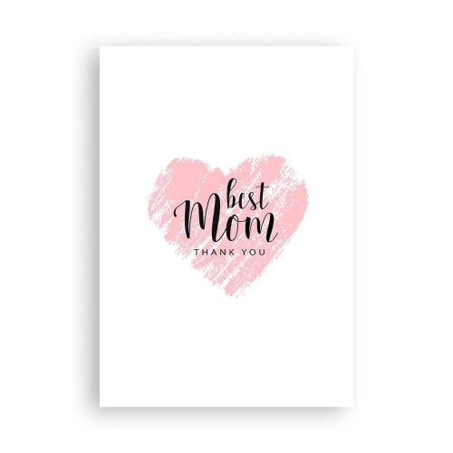 Plakat - Altid det rette øjeblik - 70x100 cm