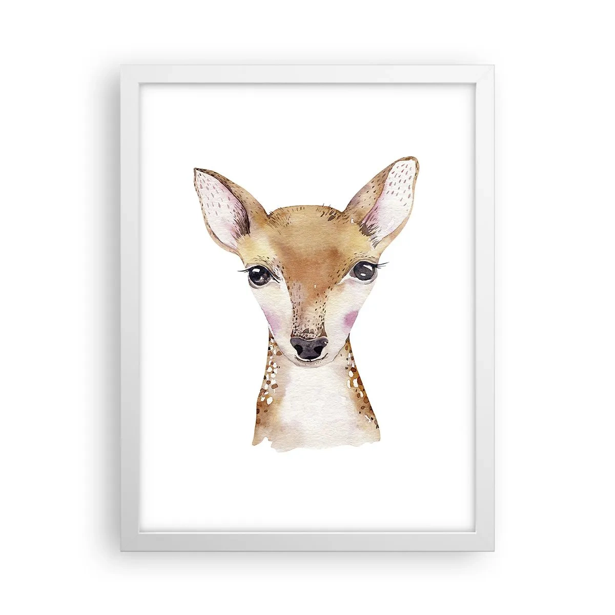 Plakat i hvid ramme - Uskyldighedens natur - 30x40 cm