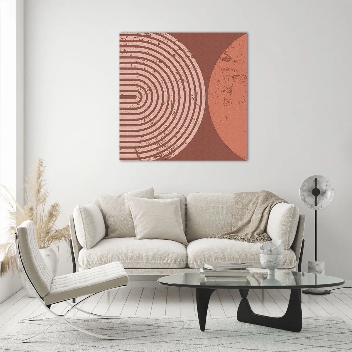 Billede på glas - Tæt forhold - 70x70 cm