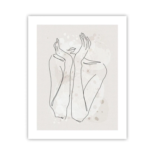 Plakat - En drømmende stund - 40x50 cm