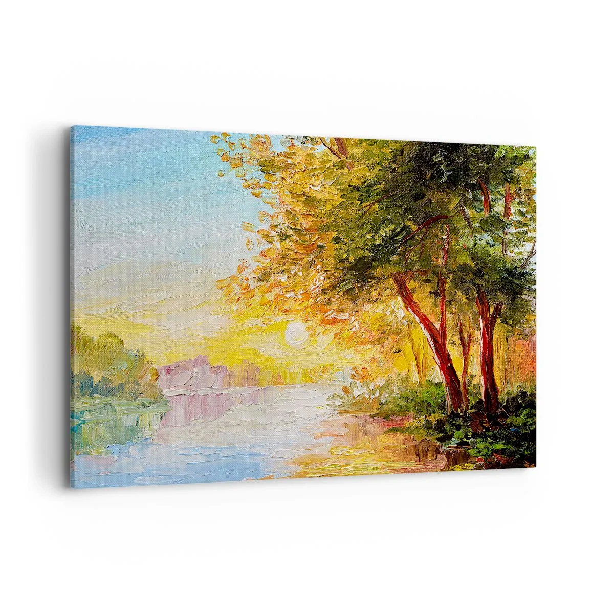 Lærredstryk - Billede på lærred - Et in Arcadia ego - 100x70 cm