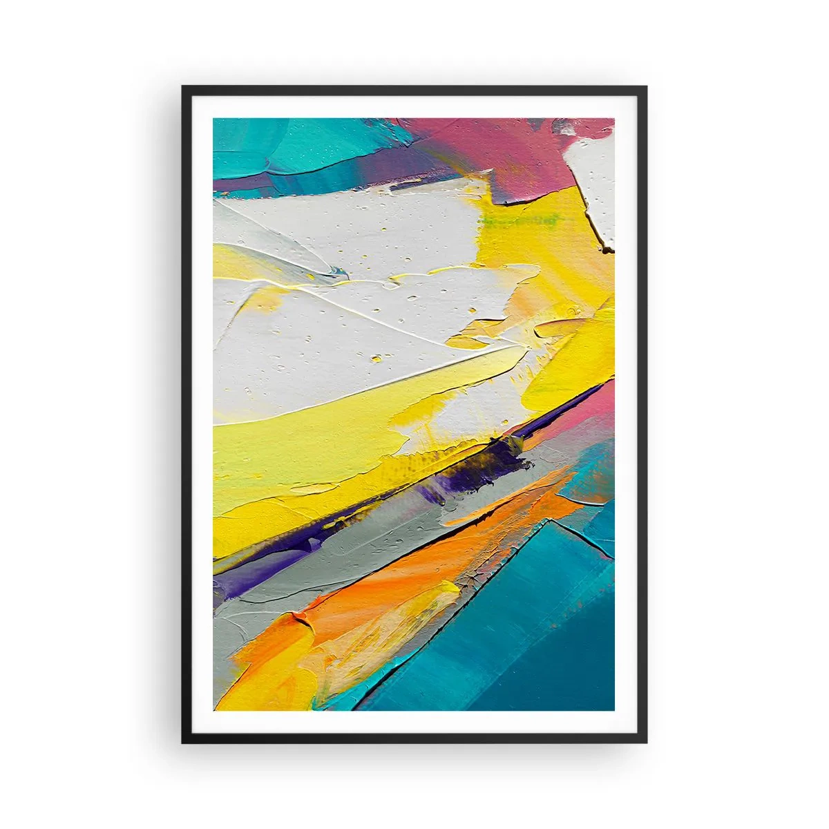 Plakat i sort ramme - Lysets anatomi - 70x100 cm