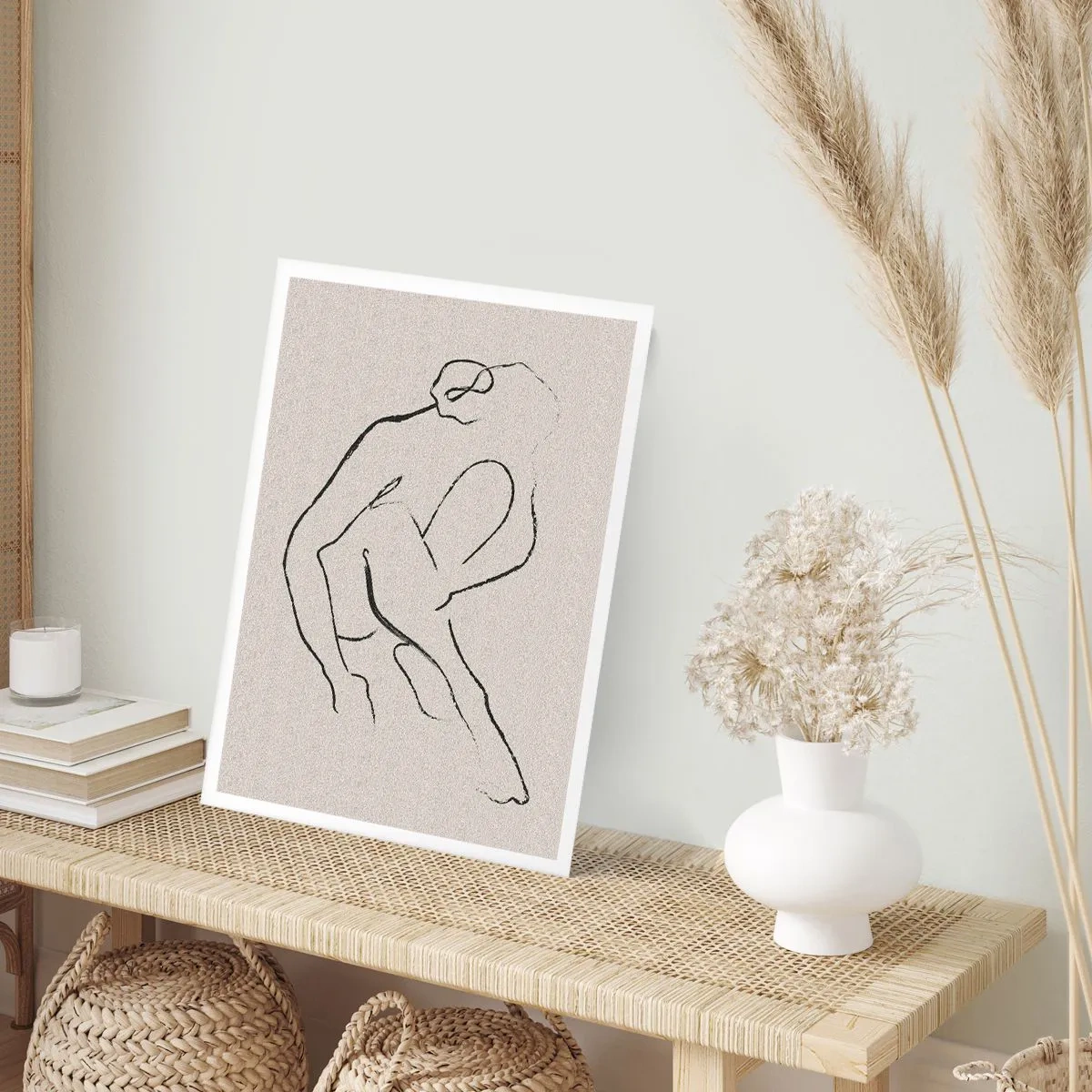 Plakat - Intim skitse - 61x91 cm