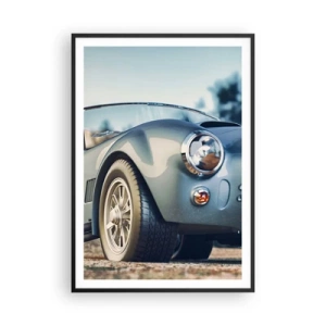 Plakat i sort ramme - Fordi stil betyder noget - 70x100 cm