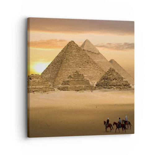 Lærredstryk - Billede på lærred - Uændret i tusindvis af år - 30x30 cm