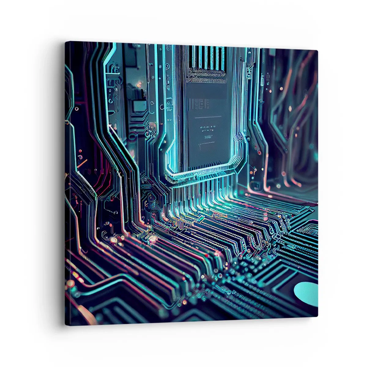 Lærredstryk - Billede på lærred - Jeg tror... - 30x30 cm