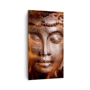 Lærredstryk - Billede på lærred - Den eksisterer kun her og nu - 45x80 cm