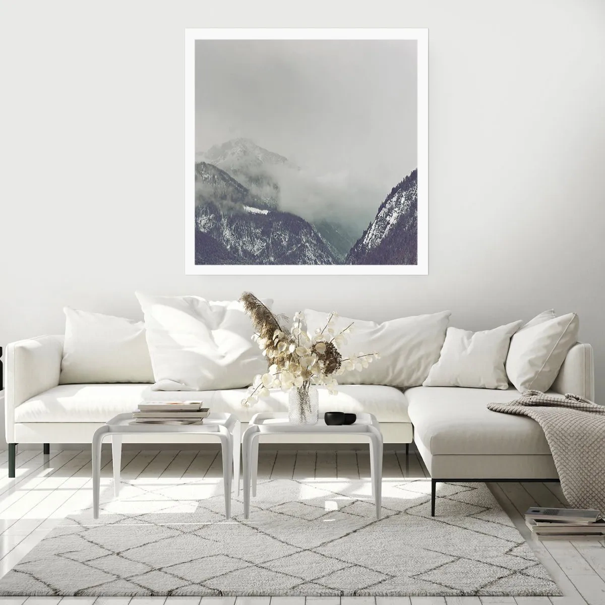 Plakat - Tåget dal - 60x60 cm