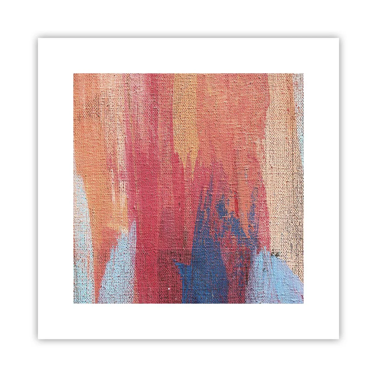 Plakat - Lad en regnbue flyde - 30x30 cm