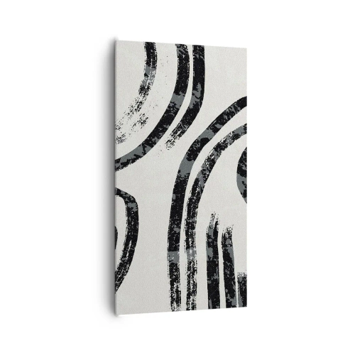 Lærredstryk - Billede på lærred - Halvt stoppet - 65x120 cm