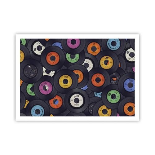 Plakat - Farver fra klassikerne - 100x70 cm