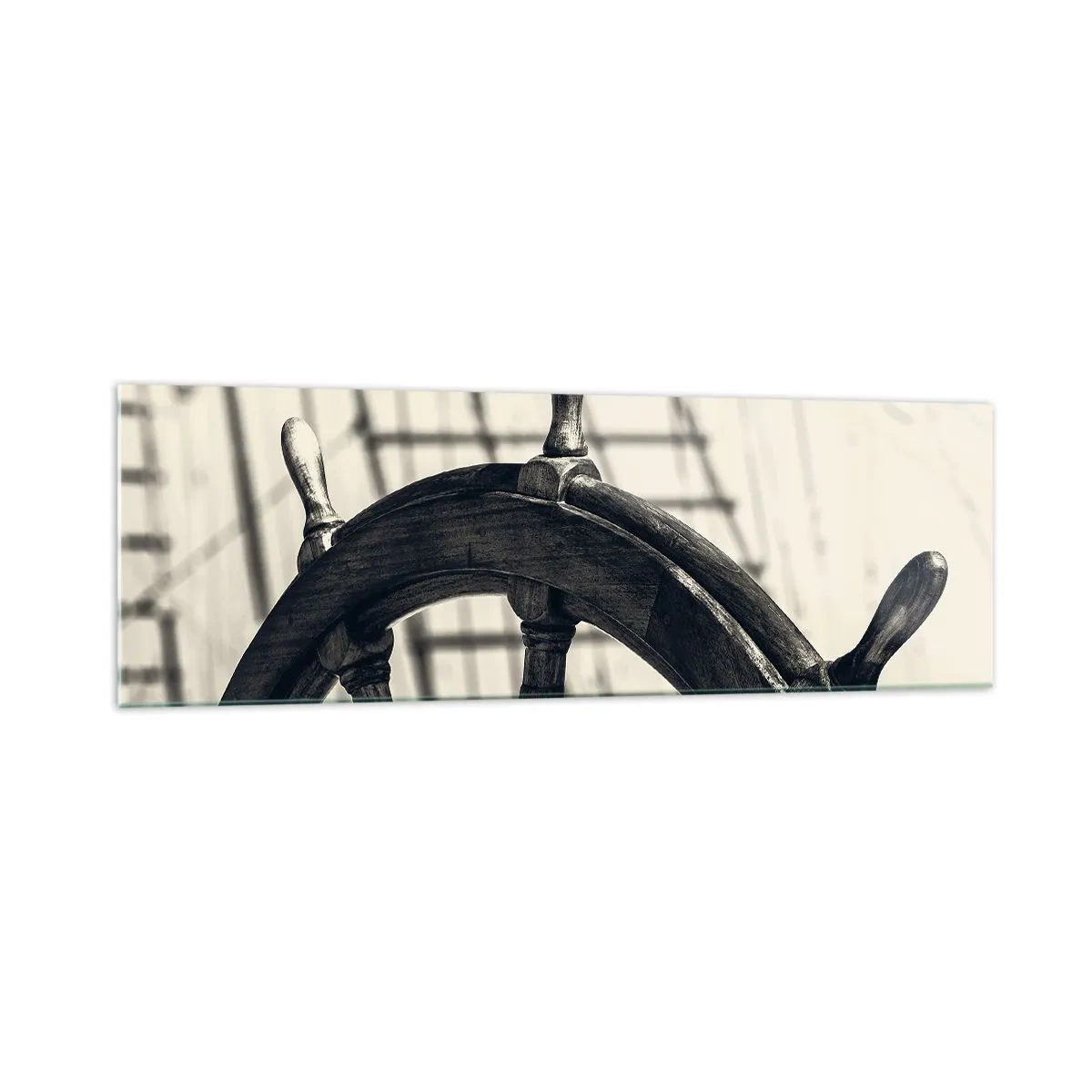 Billede på glas - Historier om havet - 160x50 cm