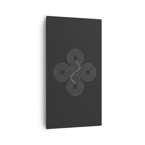 Lærredstryk - Billede på lærred - I den keltiske ånd - 55x100 cm