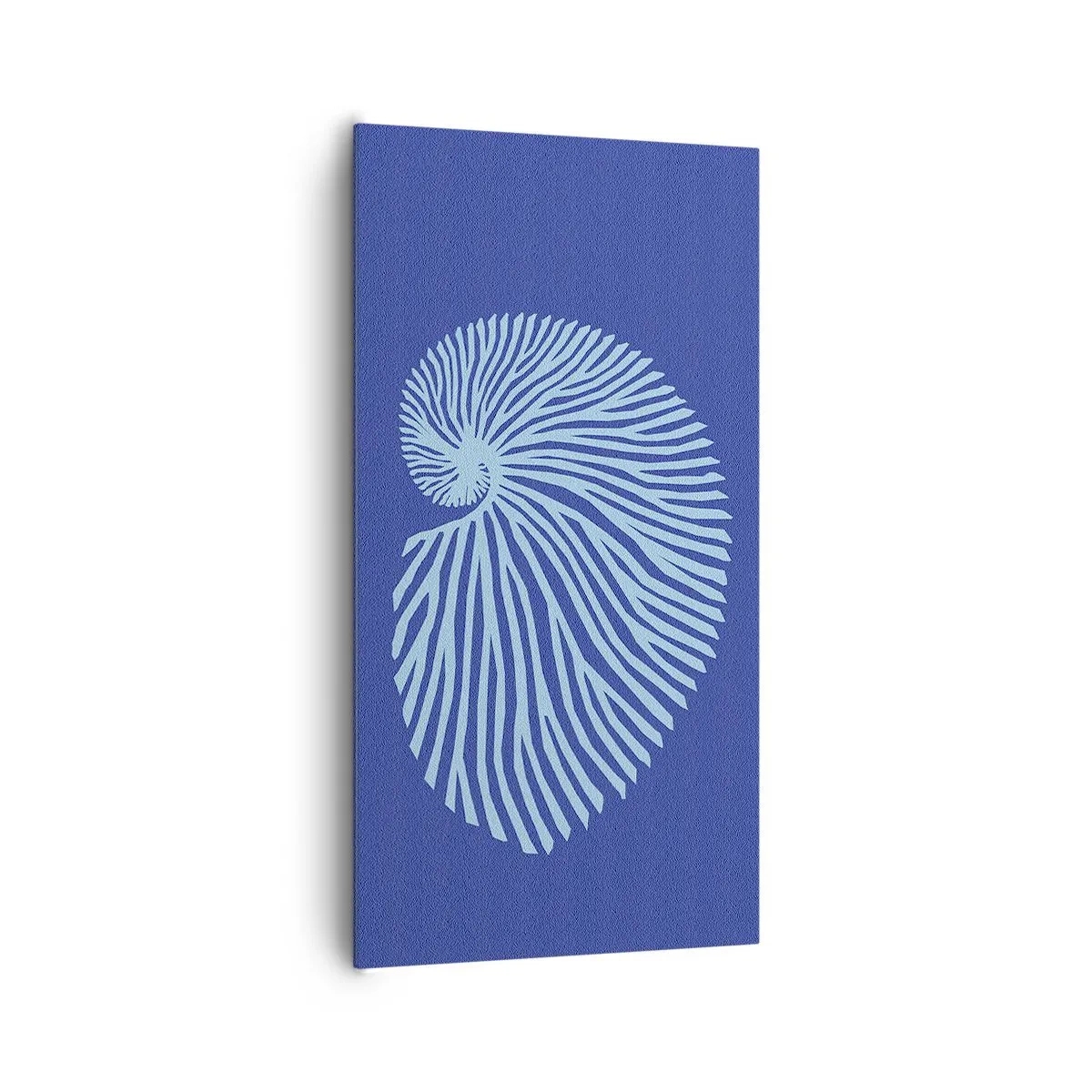 Lærredstryk - Billede på lærred - Fødsel af en skal - 65x120 cm