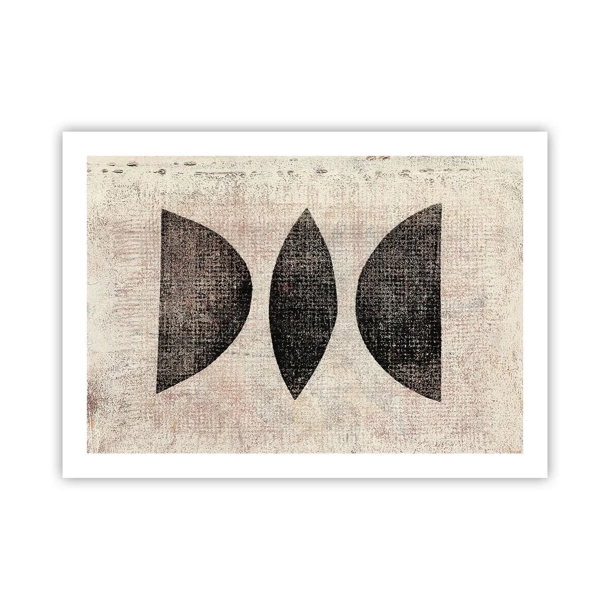 Plakat - Etnisk abstraktion - 70x50 cm