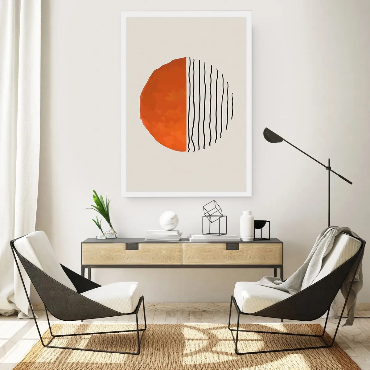 Plakat - I en japansk atmosfære - 40x50 cm