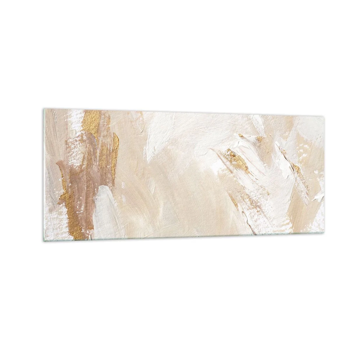 Billede på glas - Pastelkomposition - 100x40 cm