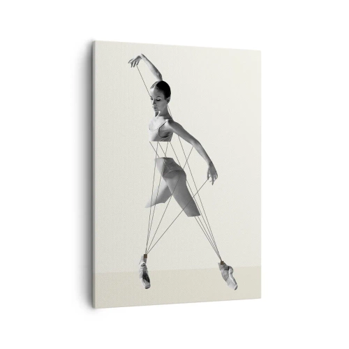 Lærredstryk - Billede på lærred - I verdens teater - 50x70 cm