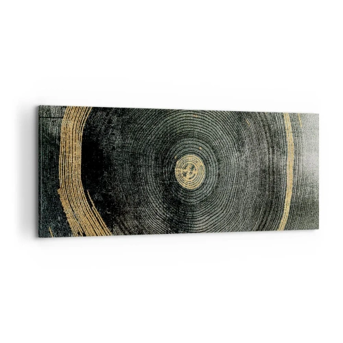 Lærredstryk - Billede på lærred - Forandring og varighed - 100x40 cm
