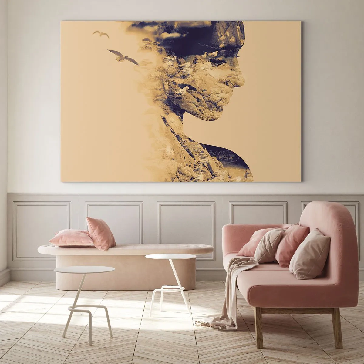 Billede på glas - Smuk af natur - 120x80 cm