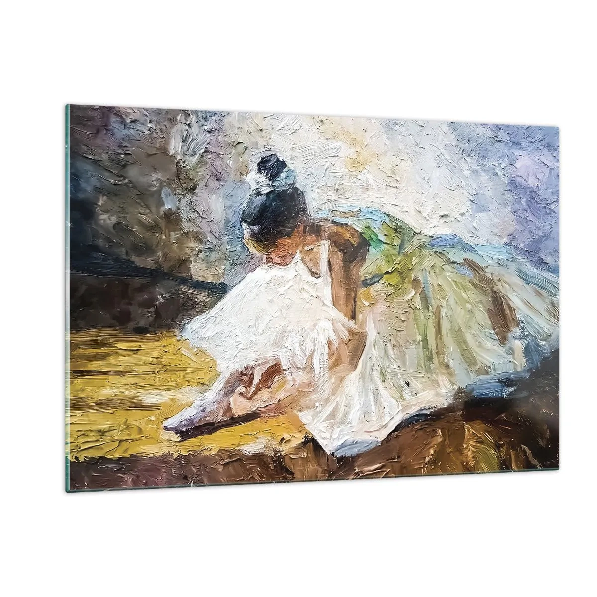 Billede på glas - Fra et maleri af Degas - 120x80 cm
